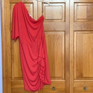 Rachel Roy Dress, Large, Orange